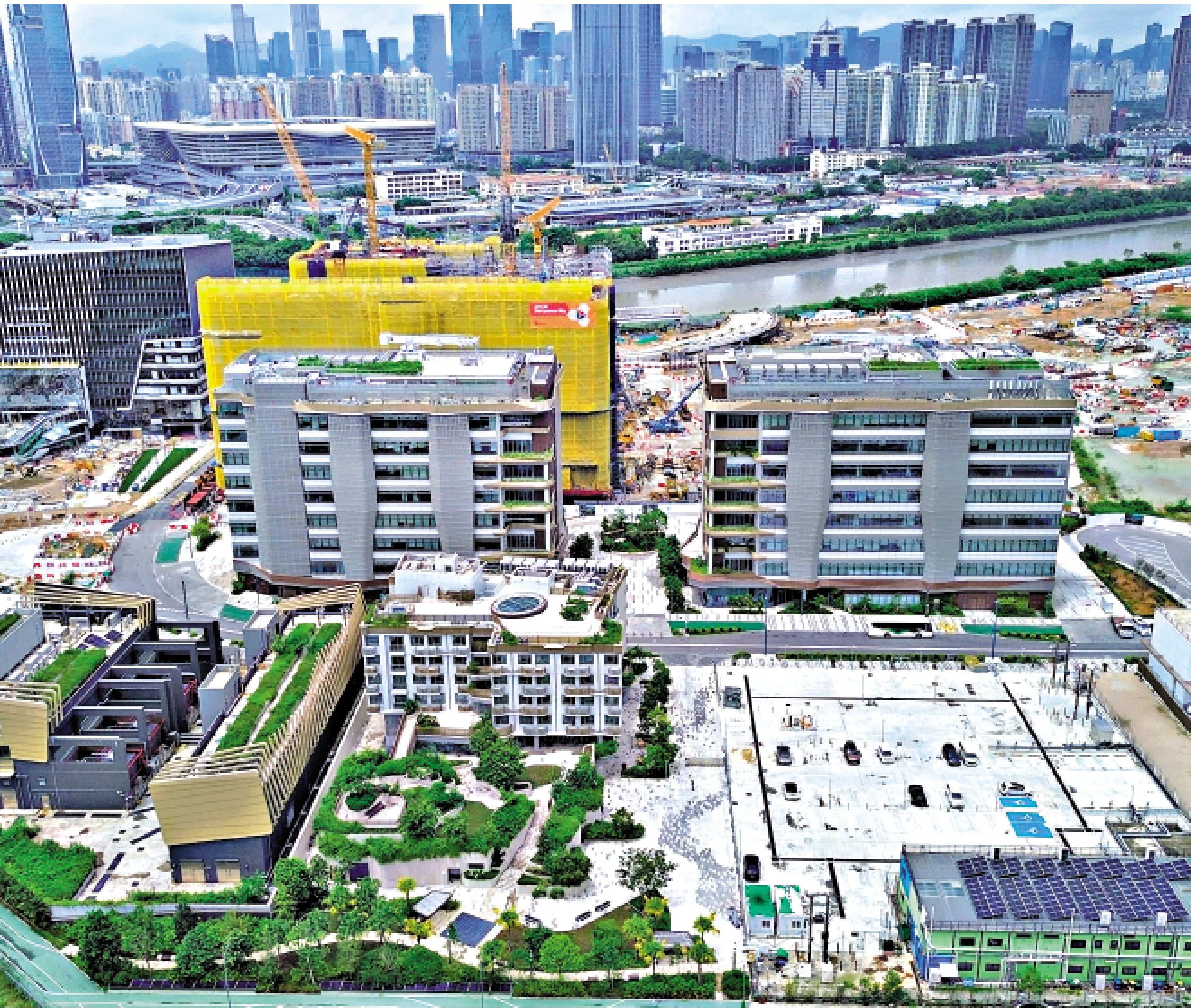 　　圖：河套香港園區將進一步強化與大灣區其他城市的戰略對接，促進創科要素跨境流動。/大公報記者林良堅攝