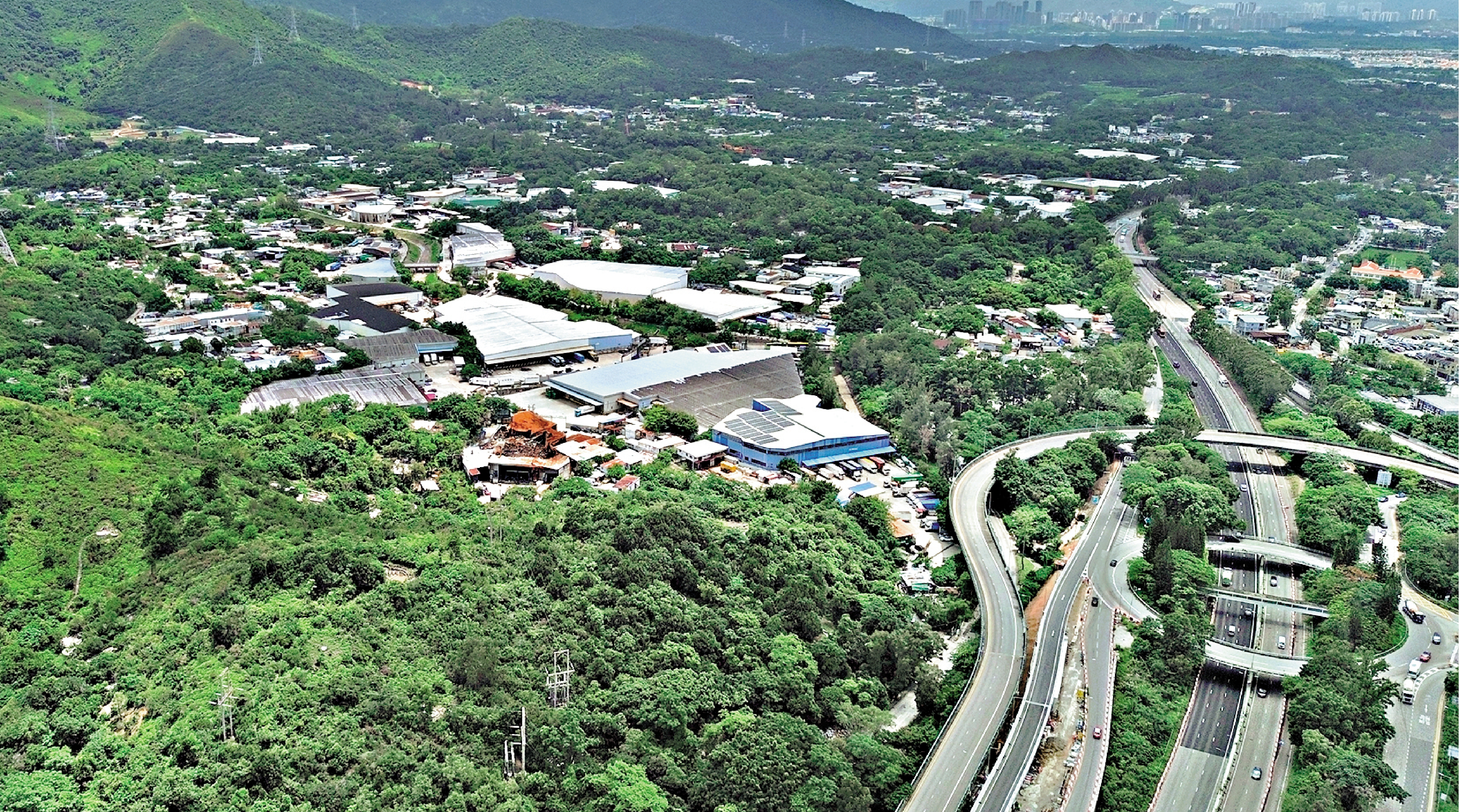 　　圖：新田科技城第一期首批居民預計2031年起可陸續遷入。\大公報記者林良堅攝