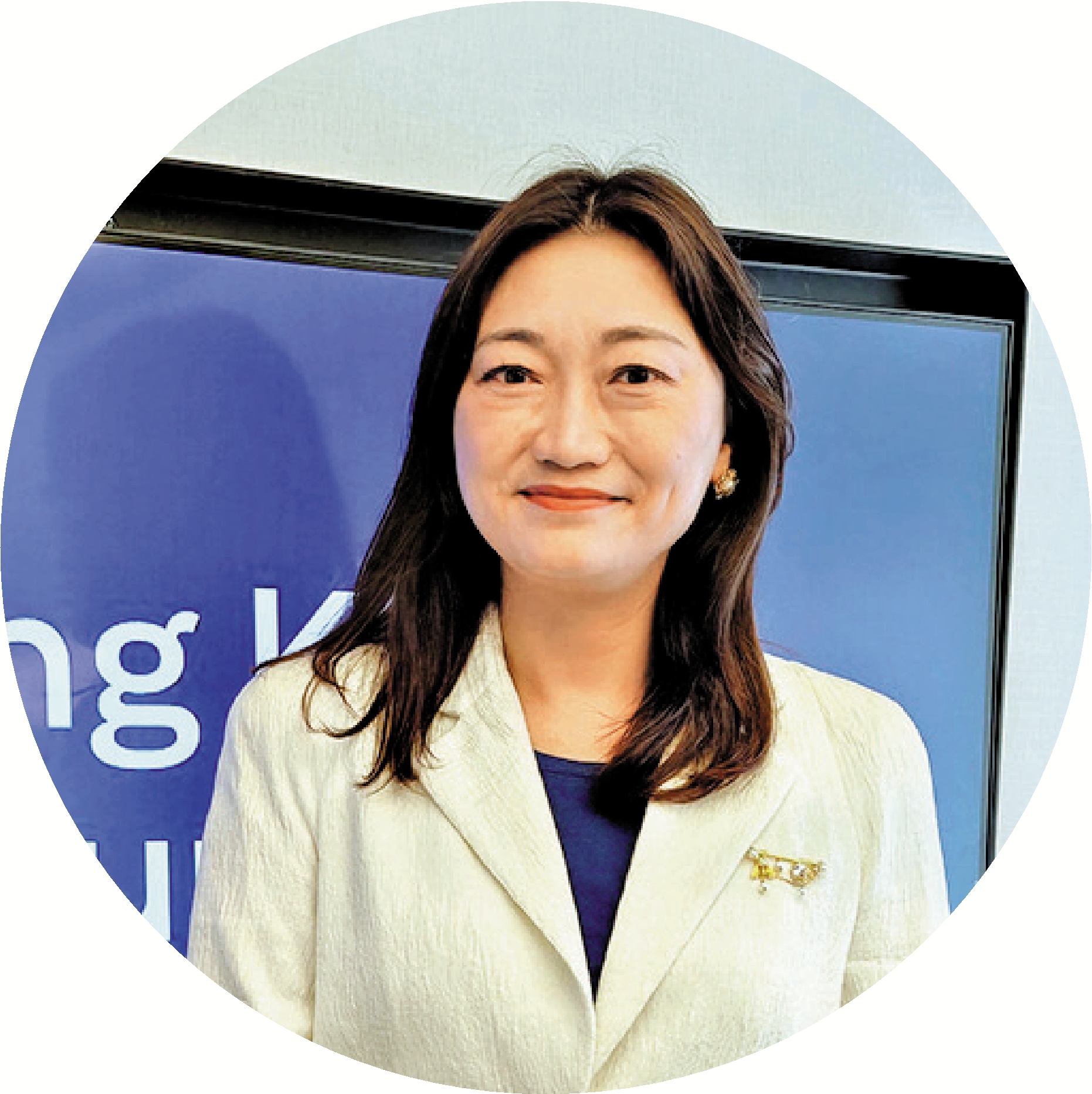 　　圖：辛葆璉表示，花旗香港區上半年業務增長強勁。/大公報記者黃裕慶攝