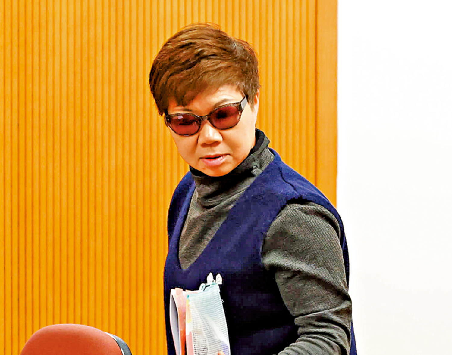 　　圖：黃碧嬌辭去區議員席位。\網上圖片