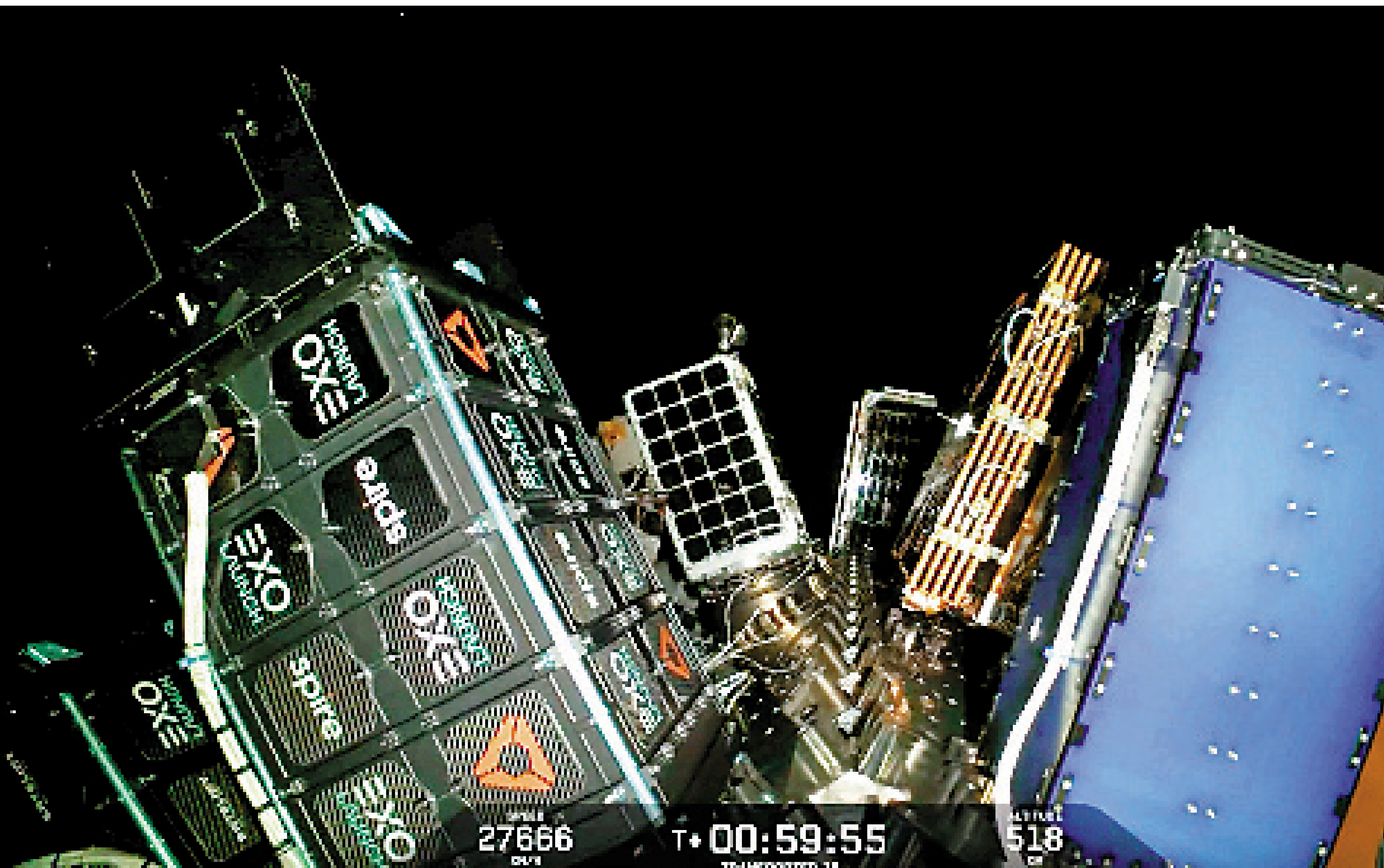 　　圖：谷歌搭載人工智能（AI）芯片的原型衛星於1日發射升空。\網絡圖片