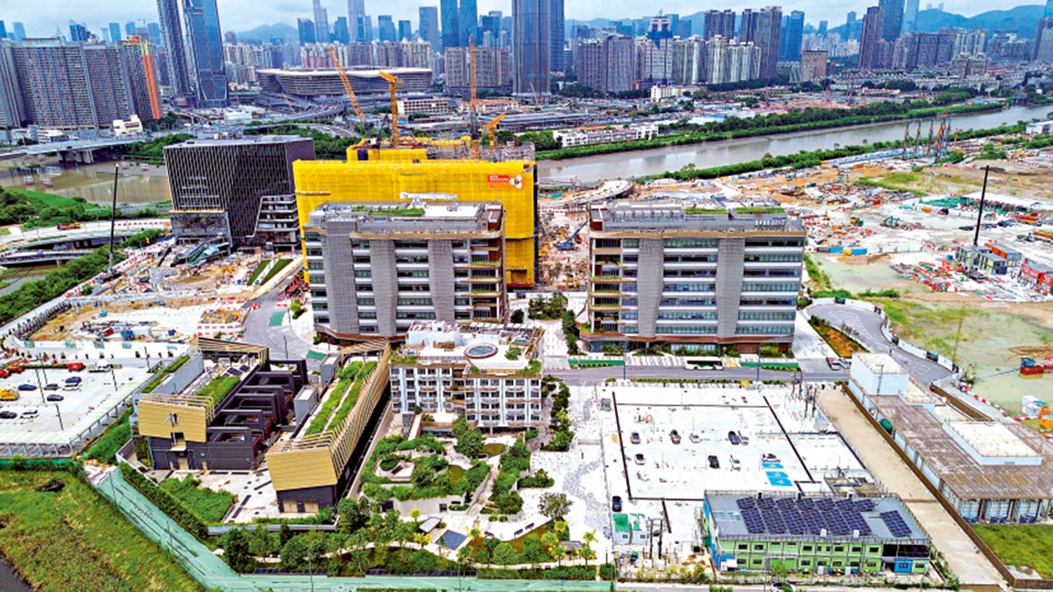 　　圖：北都將與深圳河套等區域形成協同效應，成為香港經濟發展新引擎。\大公報記者林良堅攝