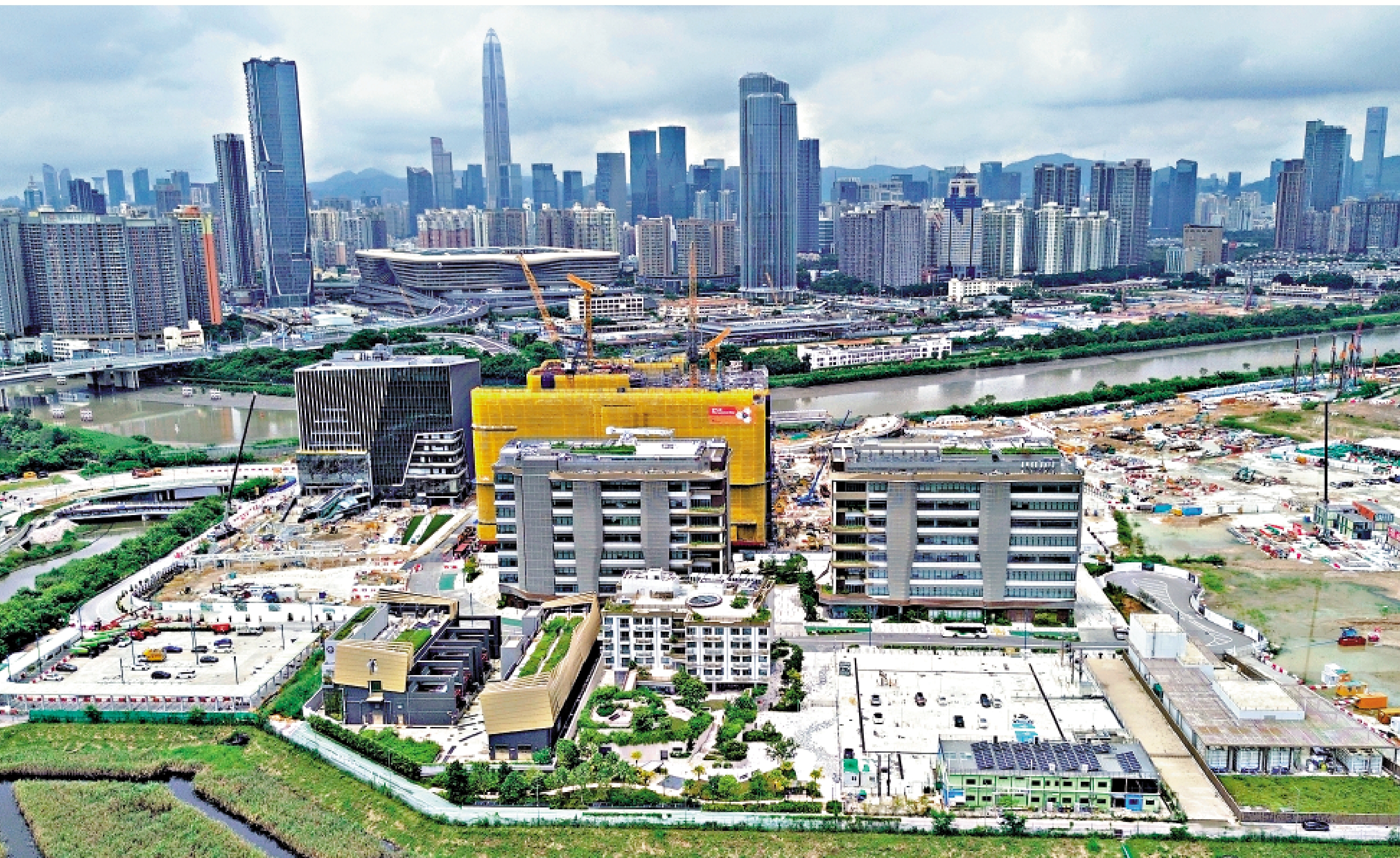 　　圖：河套港深創科園是大灣區的重點合作平台之一，實現香港與內地的軟硬件聯通。\大公報記者林良堅攝