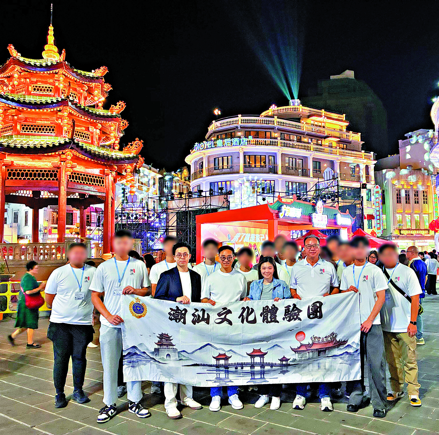 　　圖：更生青少年透過在潮汕了解當地歷史文化底蘊。\懲教署圖片