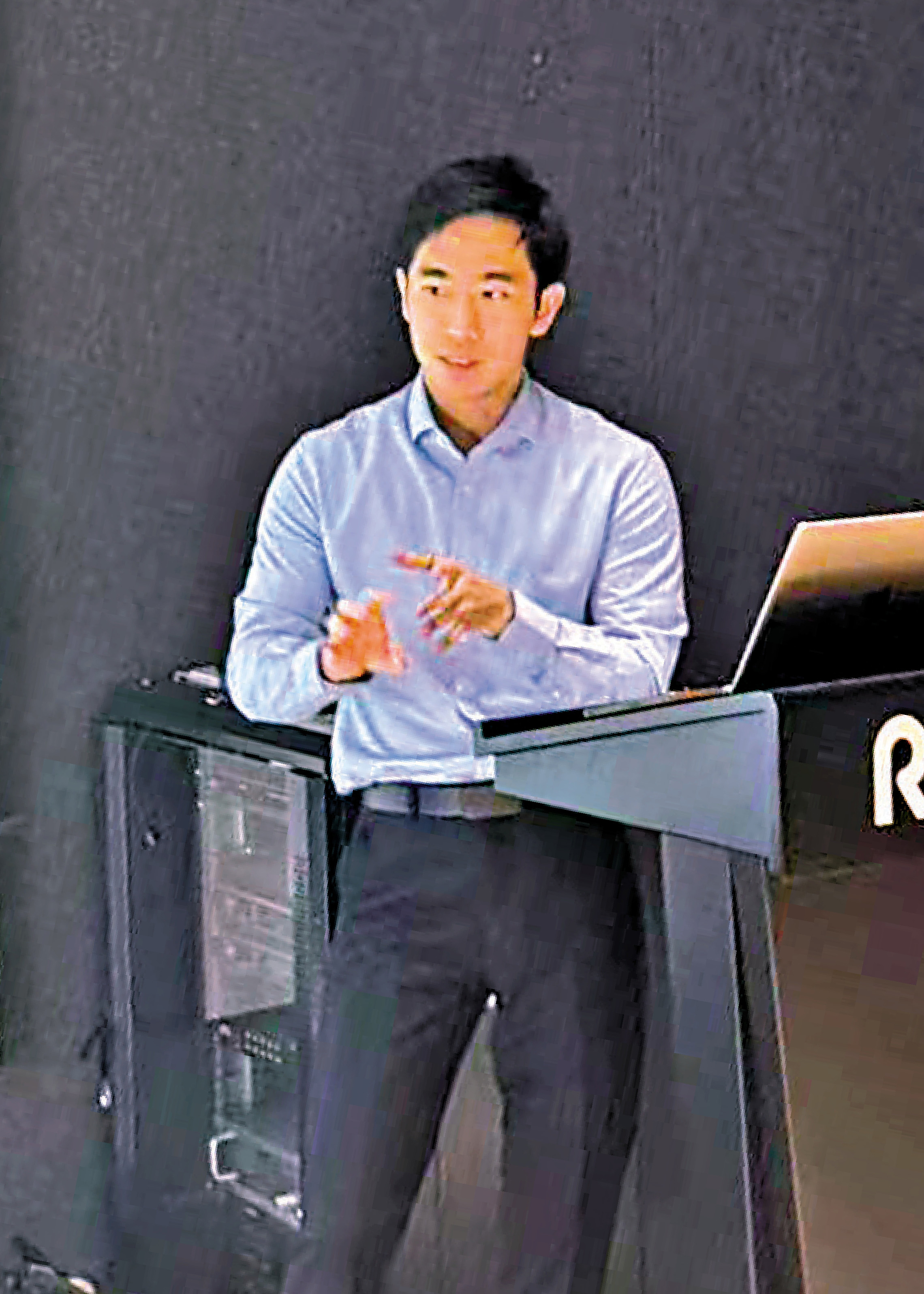　　圖：莊易烽期待APEC相關會議促進跨地域科技合作。\受訪者供圖