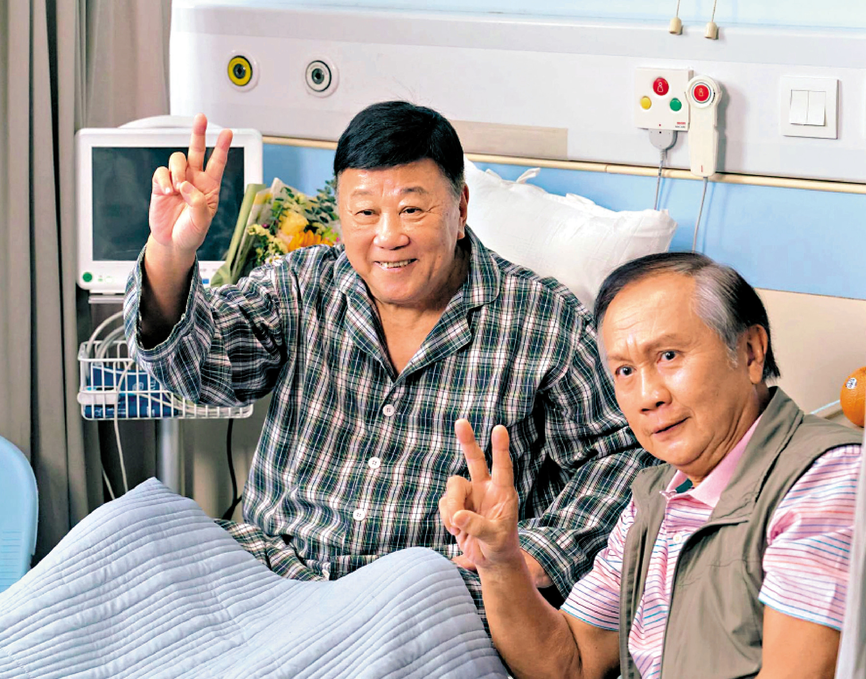 　　圖：劇中一個單元講述相伴62年的峰哥與傑叔之故事。\電視劇劇照