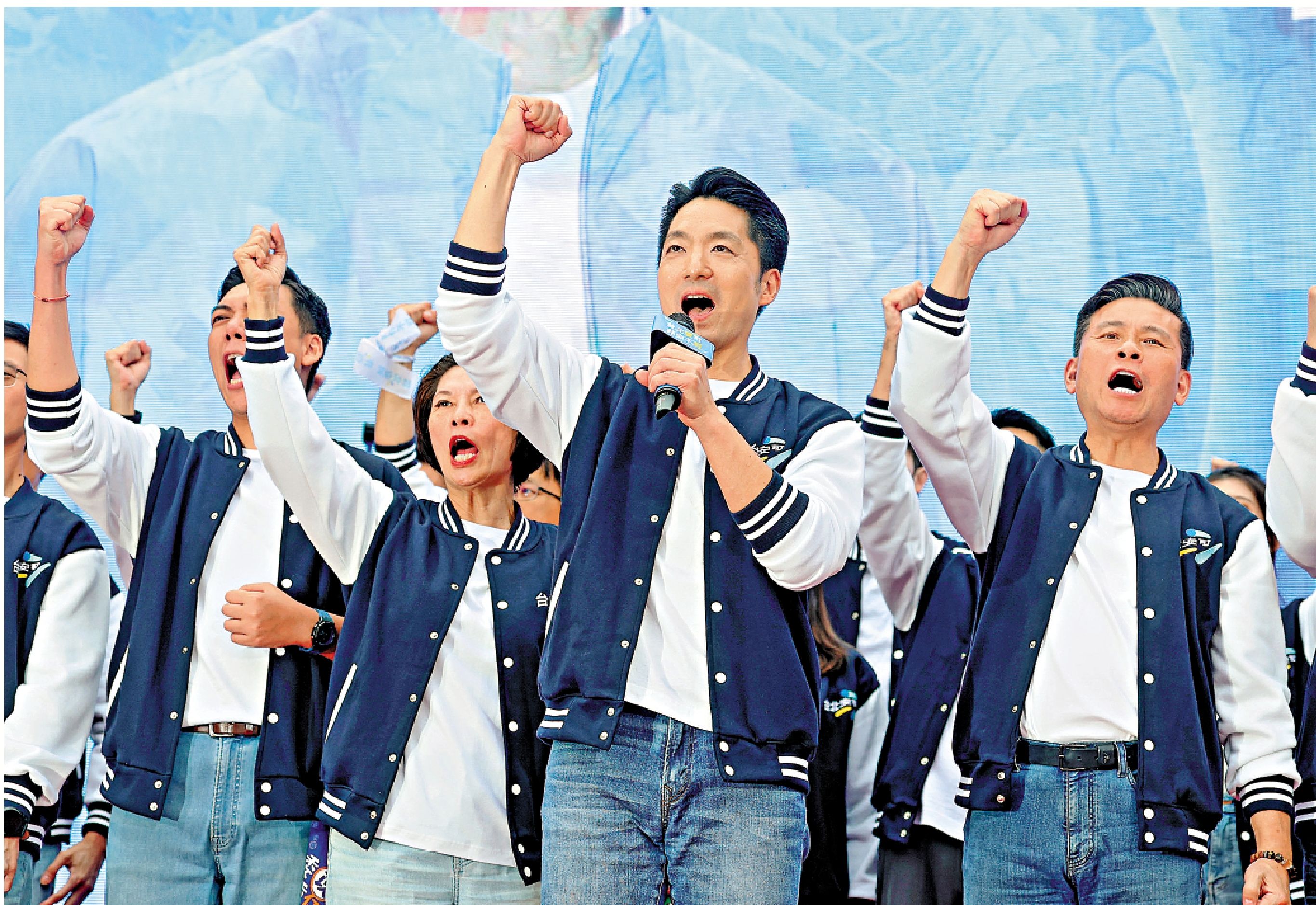 　　圖：台北市長蔣萬安成立競選總部，呼籲藍軍團結一心，打贏選戰。\網絡圖片