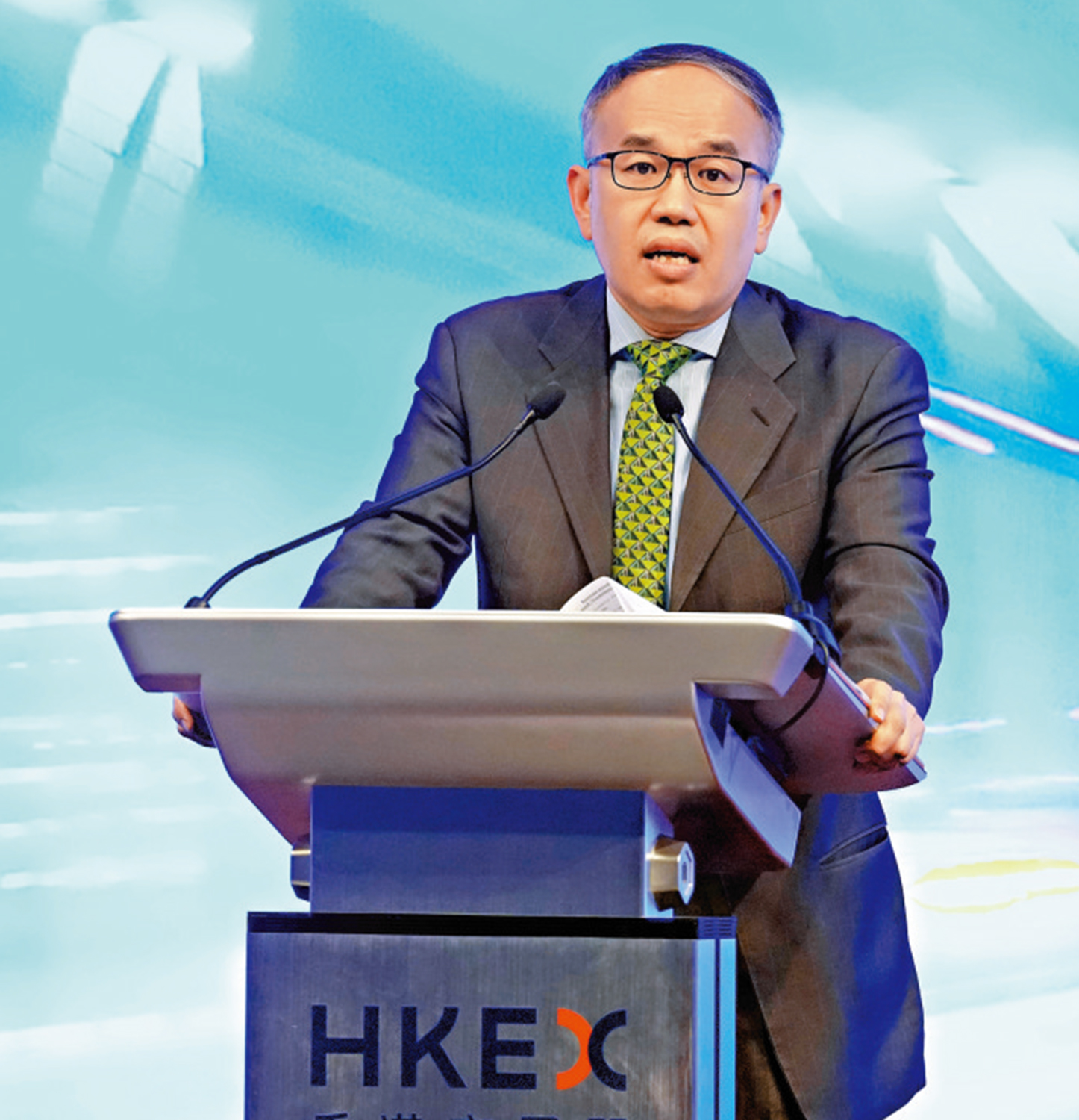 　　圖：許正宇表示，高效穩健的基金分銷基礎設施是鞏固香港財管地位的基石。