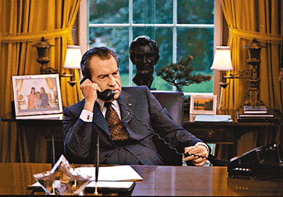 　■加州尼克松總統圖書館公布265小時的白宮錄音，揭示尼克松曾痛批「猶太人討厭」，也曾貶低愛爾蘭人、意大利人和黑人。資料圖片