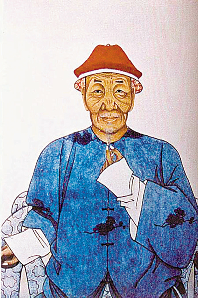 　■ 蒲松齡畫像。 網上圖片