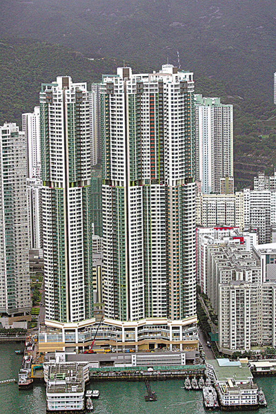 　■西灣河嘉亨灣。資料圖片