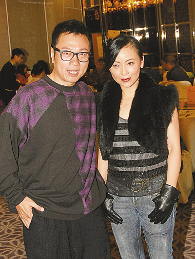 　■兩部《巾幗梟雄》令黎耀祥與鄧萃雯竄紅，這頓慶功宴兩人請得開心。