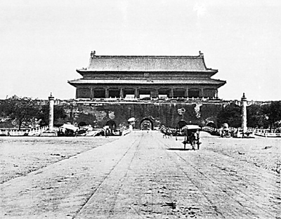 　■ 天安門曾舉行傳臚之儀。　網上圖片