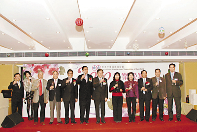 　■廠商會2010行業晚宴，各界精英 聚首一堂。