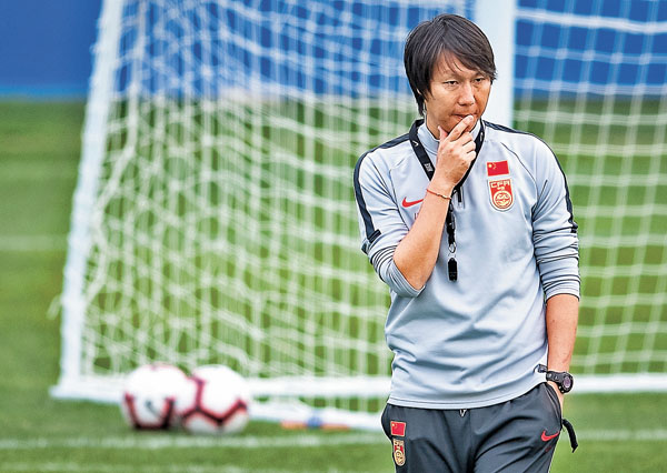 ■ 李鐵上月中率領國足選拔隊參加東亞錦標賽。 新華社