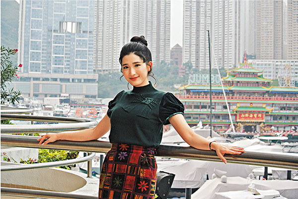 ■麥景榕覺得中國的傳統文化讓自己很有歸屬感。