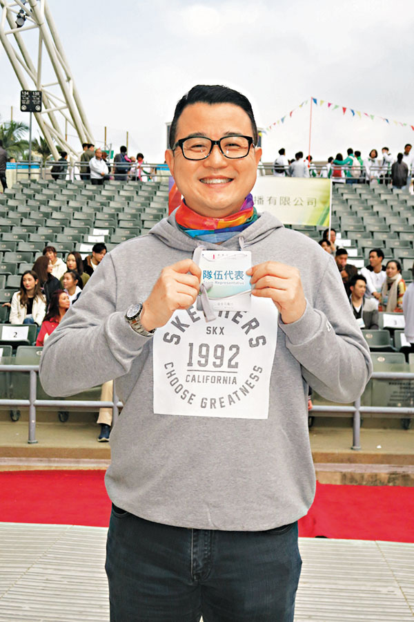 ■ 蔡康年表示形象沒有受影響，仍陸續有主持的工作。