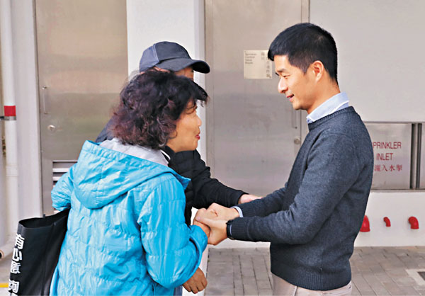 ■許有為深得街坊信任。 香港文匯報記者  攝