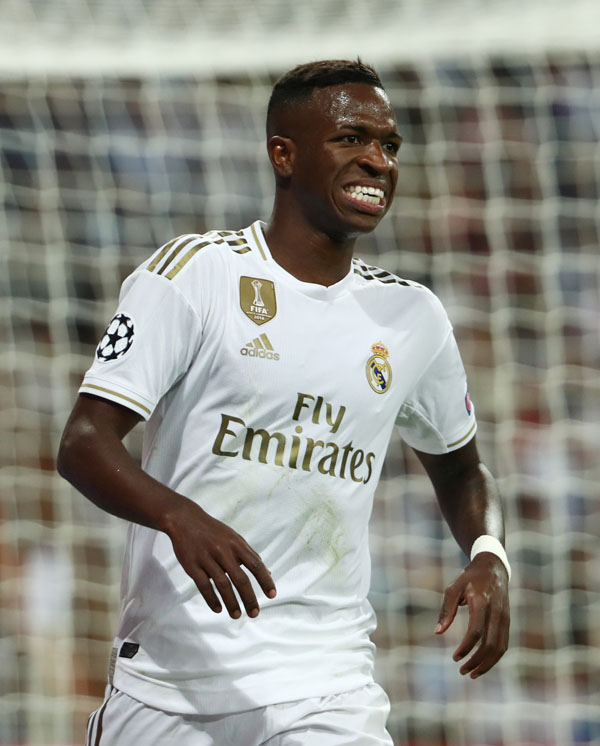 皇家馬德里翼鋒雲尼斯奧斯祖利亞