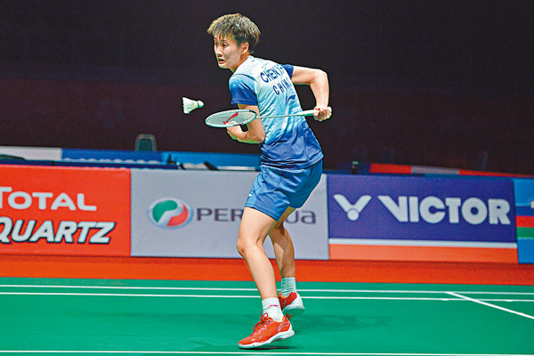 ■ 陳雨菲力挫西班牙名將馬林，晉級決賽。 新華社