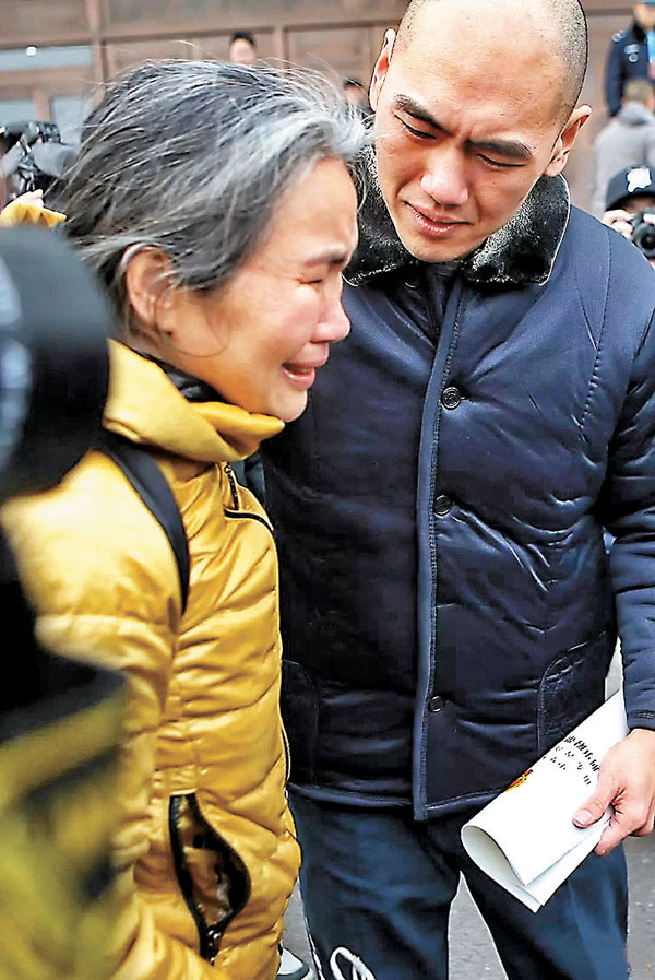 ■張志超和母親重逢後喜極而泣。網上圖片