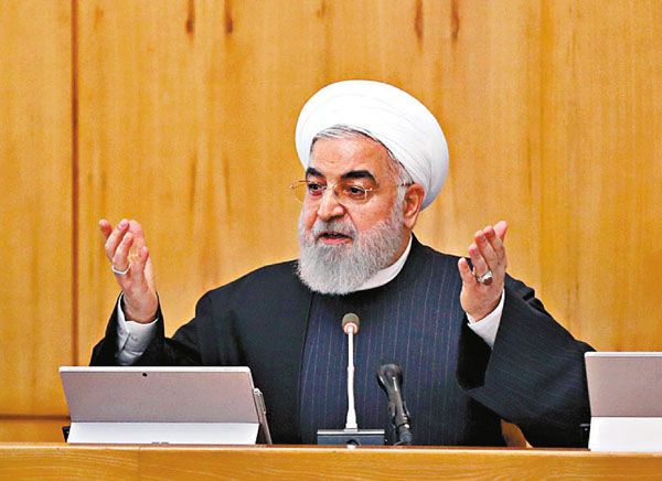 ■ 魯哈尼承諾改善與西方關係。 路透社