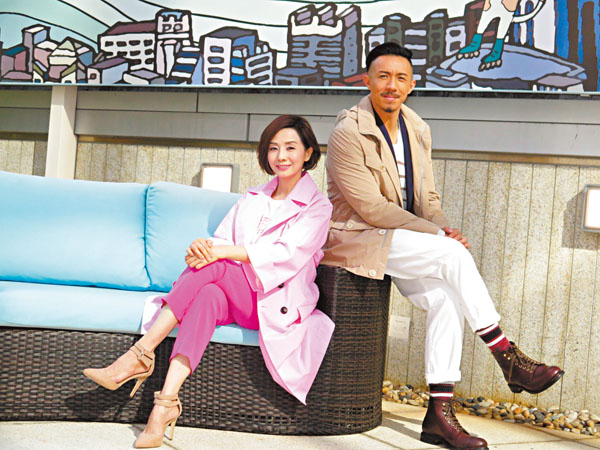 ■張繼聰（右）渴望與毛舜筠有對手戲。