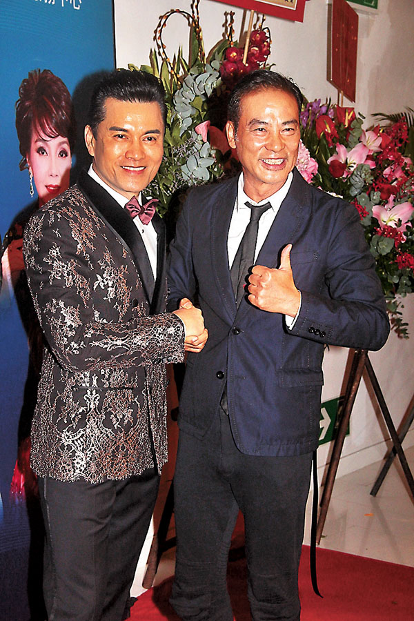 ■呂良偉和任達華（右）都是好戲之人，惺惺相惜。