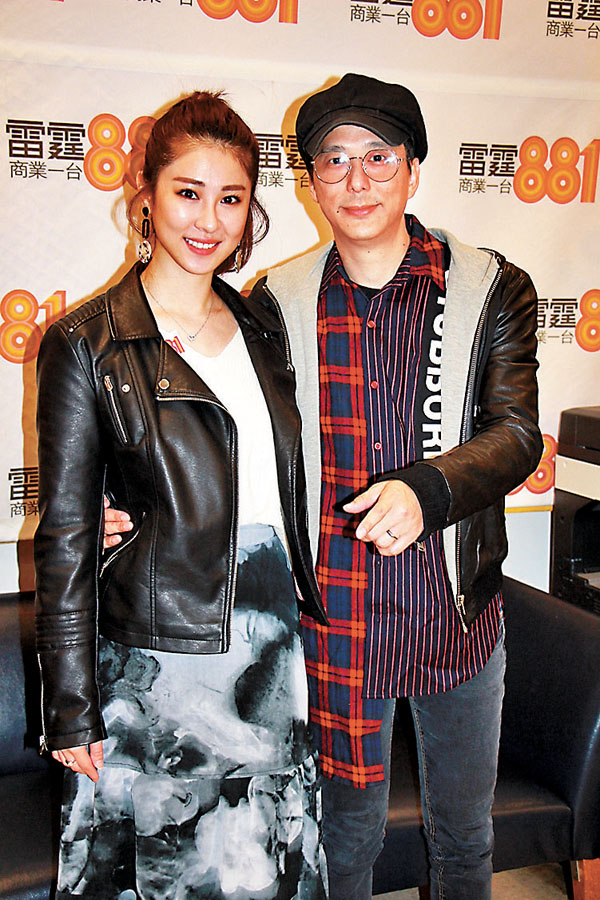 ■鄧健泓與太太石詠莉試過吵大鑊，幾乎要分手。