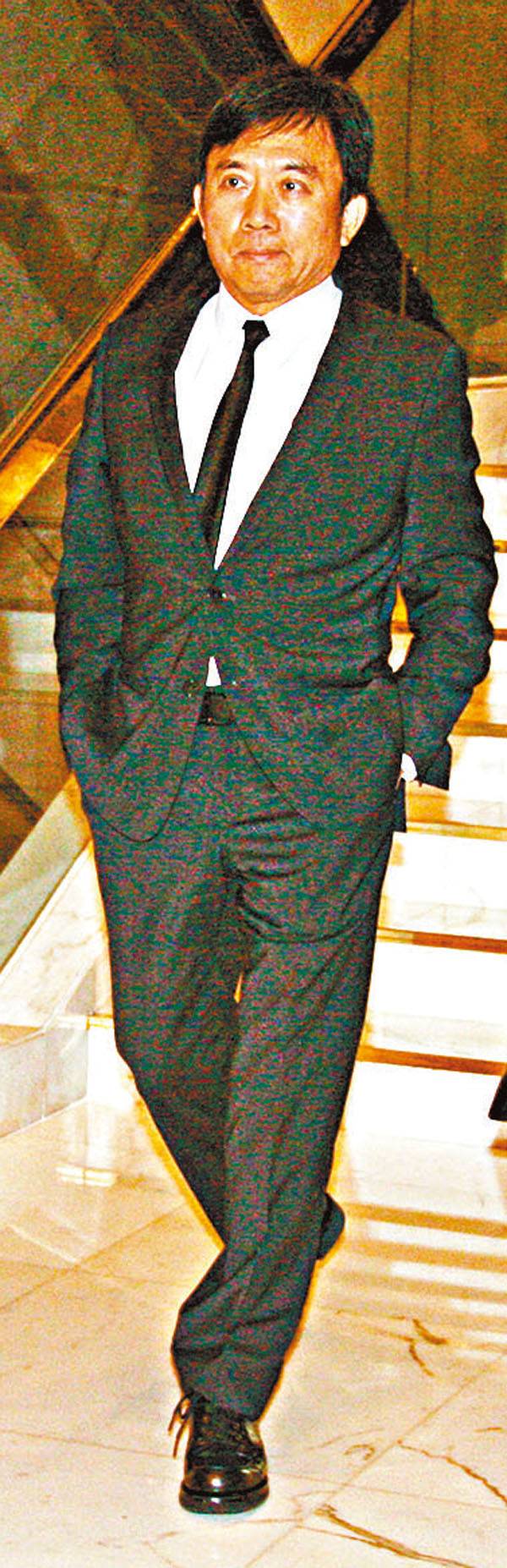 ■「殼王」陳國強正式由TVB退下來。