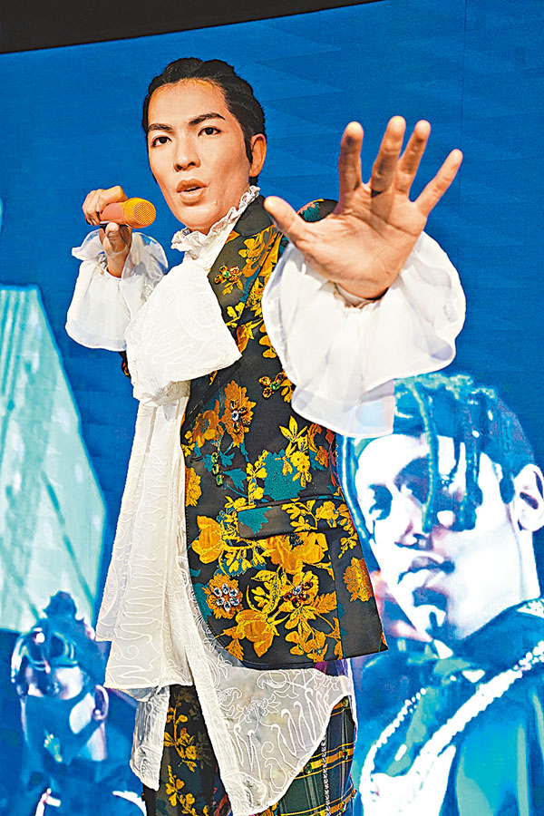 ■ 新入駐的蕭敬騰蠟像。