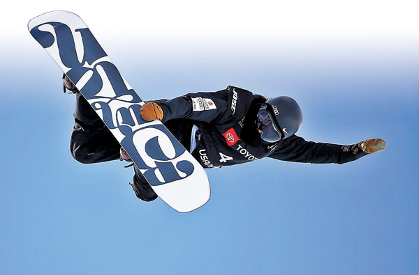 ■ 蔡雪桐上周在單板滑雪U型場地技巧世界盃美國猛�漱s站奪冠。 資料圖片