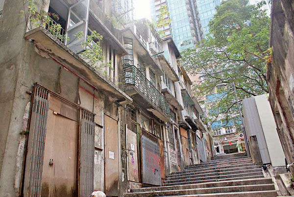 ■中午的華賢坊，十分寧靜。