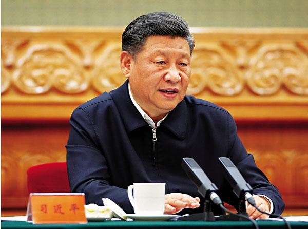 ■ 習近平出席統籌推進新冠肺炎疫情防控和經濟社會發展工作部署會議並發表重要講話。 新華社