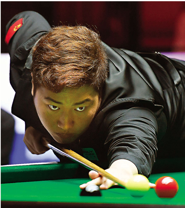 ■ 顏丙濤在球員錦標賽屈居亞軍。 資料圖片