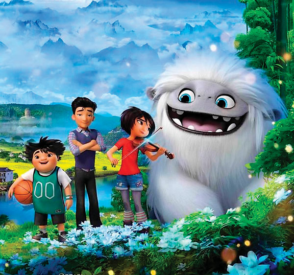 ■主人公小藝和小夥伴一起護送小雪人重返喜馬拉雅山的家園。