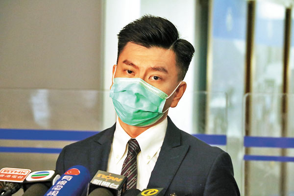 ■警司鄒旺忠。香港文匯報記者  攝