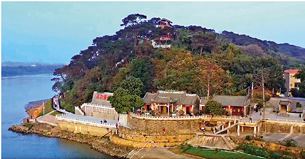 ■大灣區佛山市三水區西南街道昆都山景色宜人。 劉小俠 攝