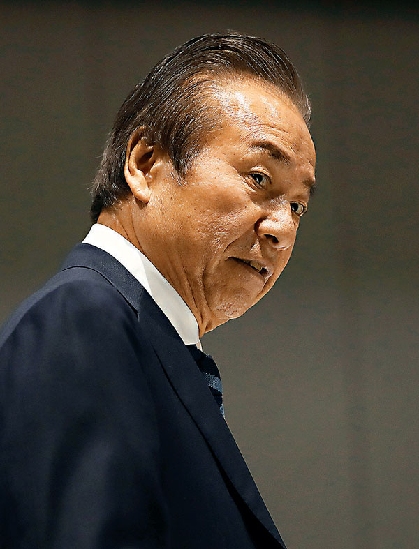 ■高橋治之否認有不當行為。 路透社