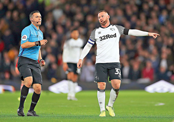 ■ 朗尼或要在56天內完成餘下英冠比賽。  美聯社