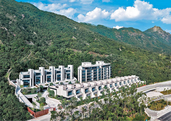 ■嘉里建設旗下石硤尾龍駒道9號緹山首錄別墅單位成交，成交價3.5億元，創項目及今年九龍一手豪宅新高價紀錄。資料圖片