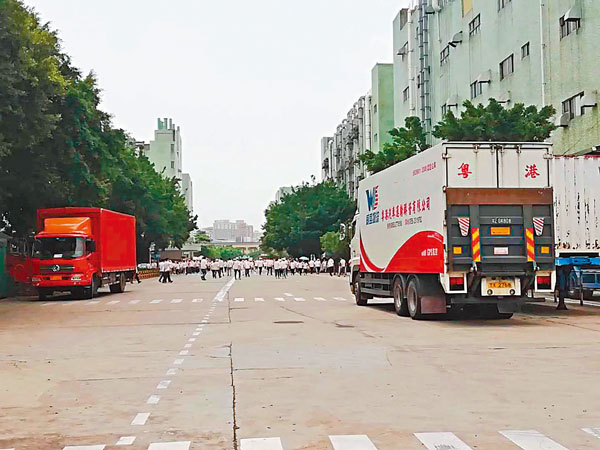 ■德昌電機員工流失率高，一天內辭職人數最多達數十人。