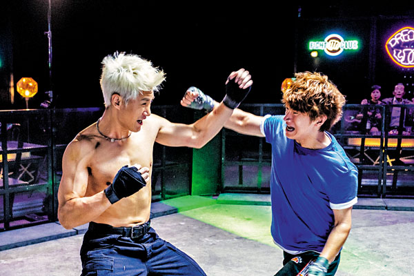 ■鄭子平（左）與孫振峰都是打得之人。