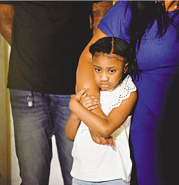 ■ 弗洛伊德遺下一個年僅6歲的女兒吉安娜。 路透社