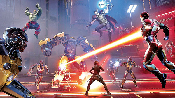 ■《漫威復仇者聯盟》需不停殺敵來提升能力。