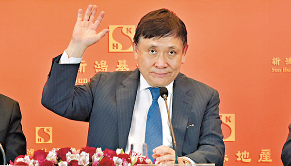 ■新地郭炳聯指，會盡最大努力做好本分，繼續投資買地，發展所有項目。 資料圖片