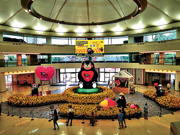 ■4米高充氣Kumamon迎接大家遊園