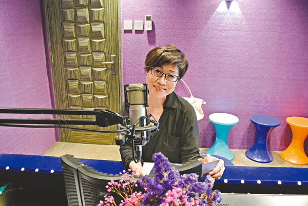 ■譚淑英投身配音行業已四十多年。