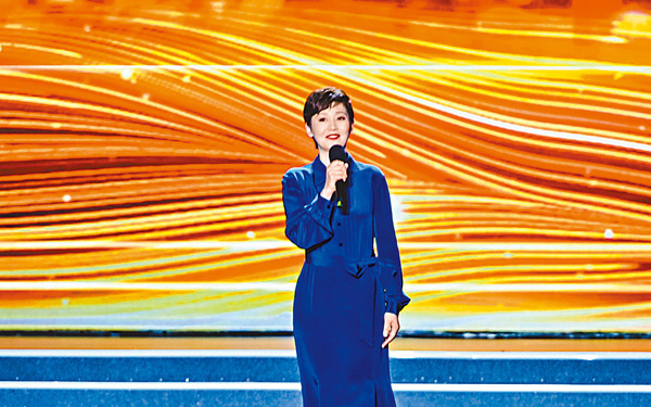 ■徐帆講述的親情故事感動全場。