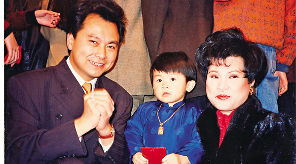 ■ 梁淑莊跟劉志榮育有一子。